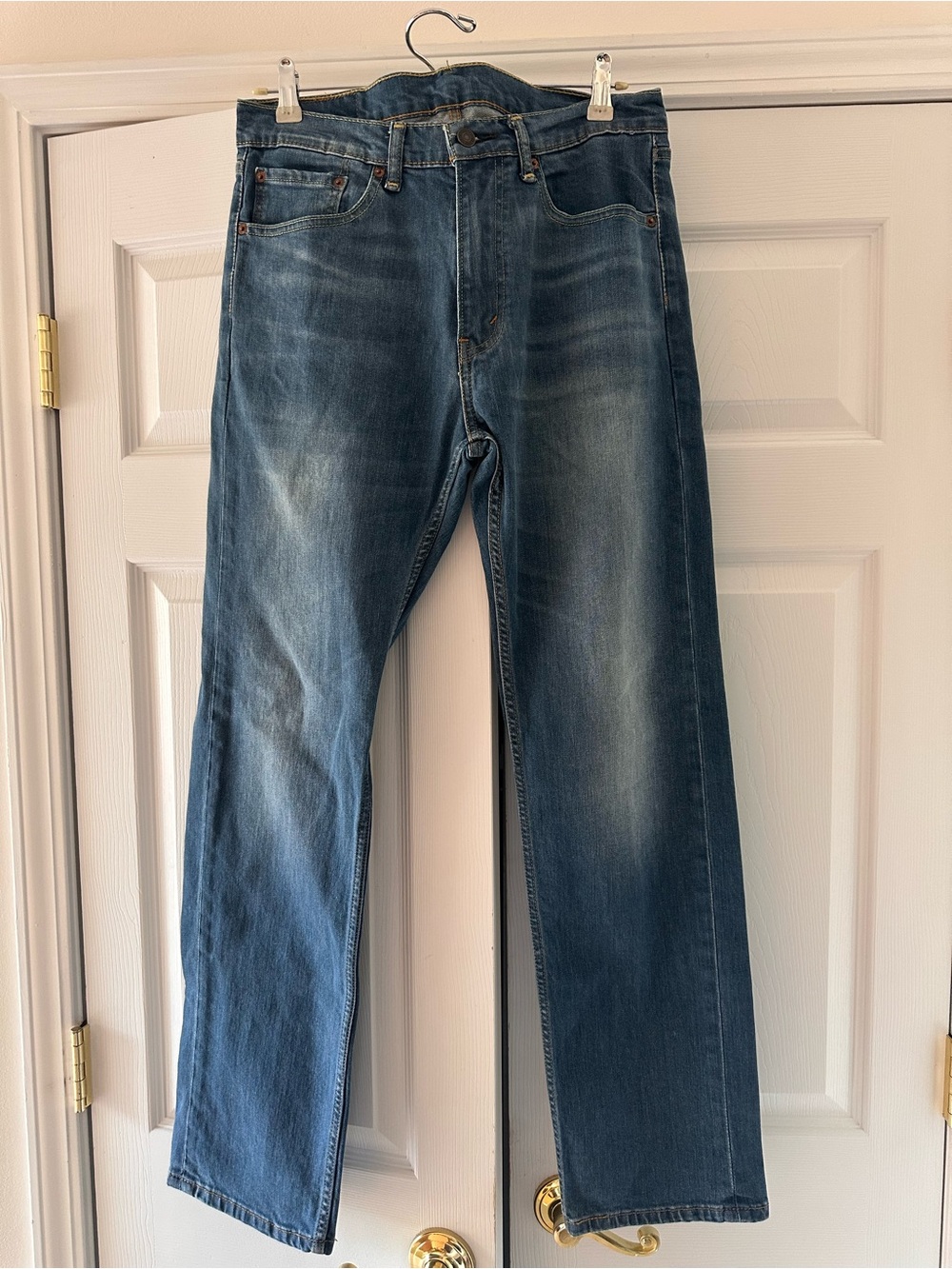 Levi's Men's 505 Regular Fit Jeans : 32L x 32W